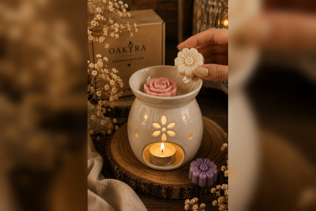 OAKYRA Floral & Heart Wax Melt Gift Collection