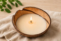 Coconut Shell Soy Candle