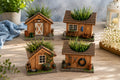 Rustic Cottage Planter House