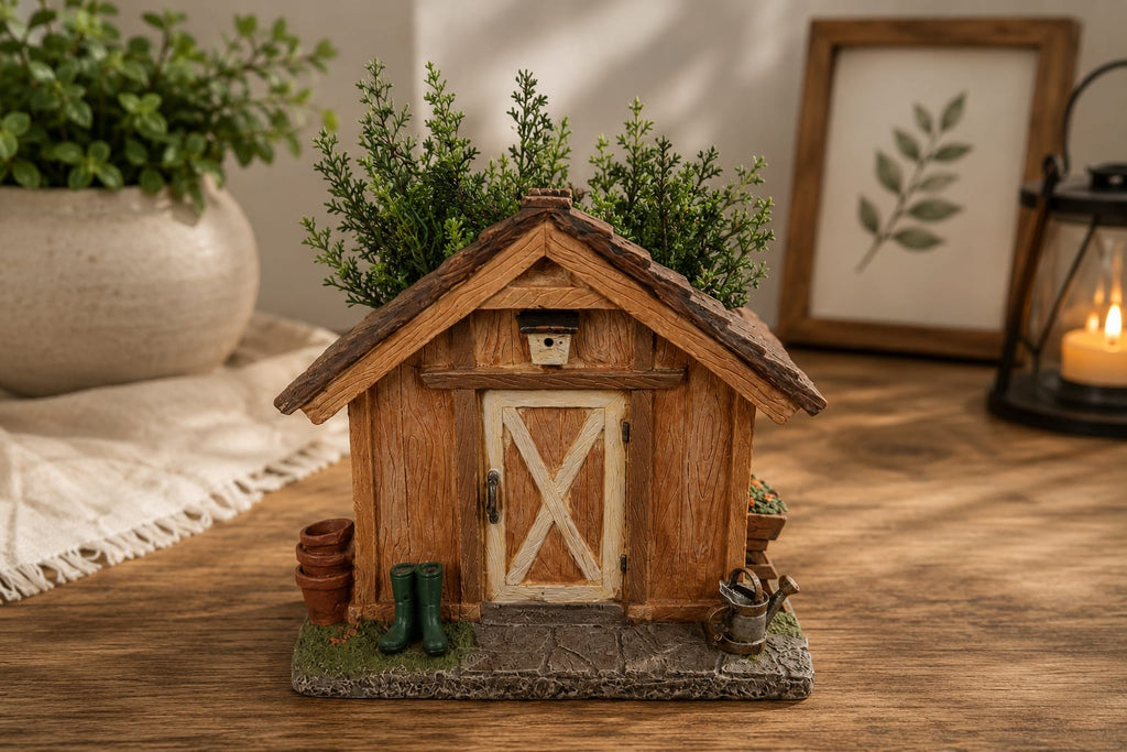 Rustic Cottage Planter House