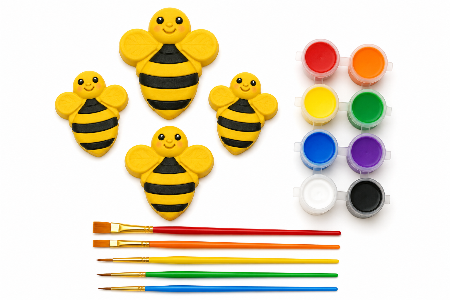 OAKYRA Kids Bee Painting Craft Kit