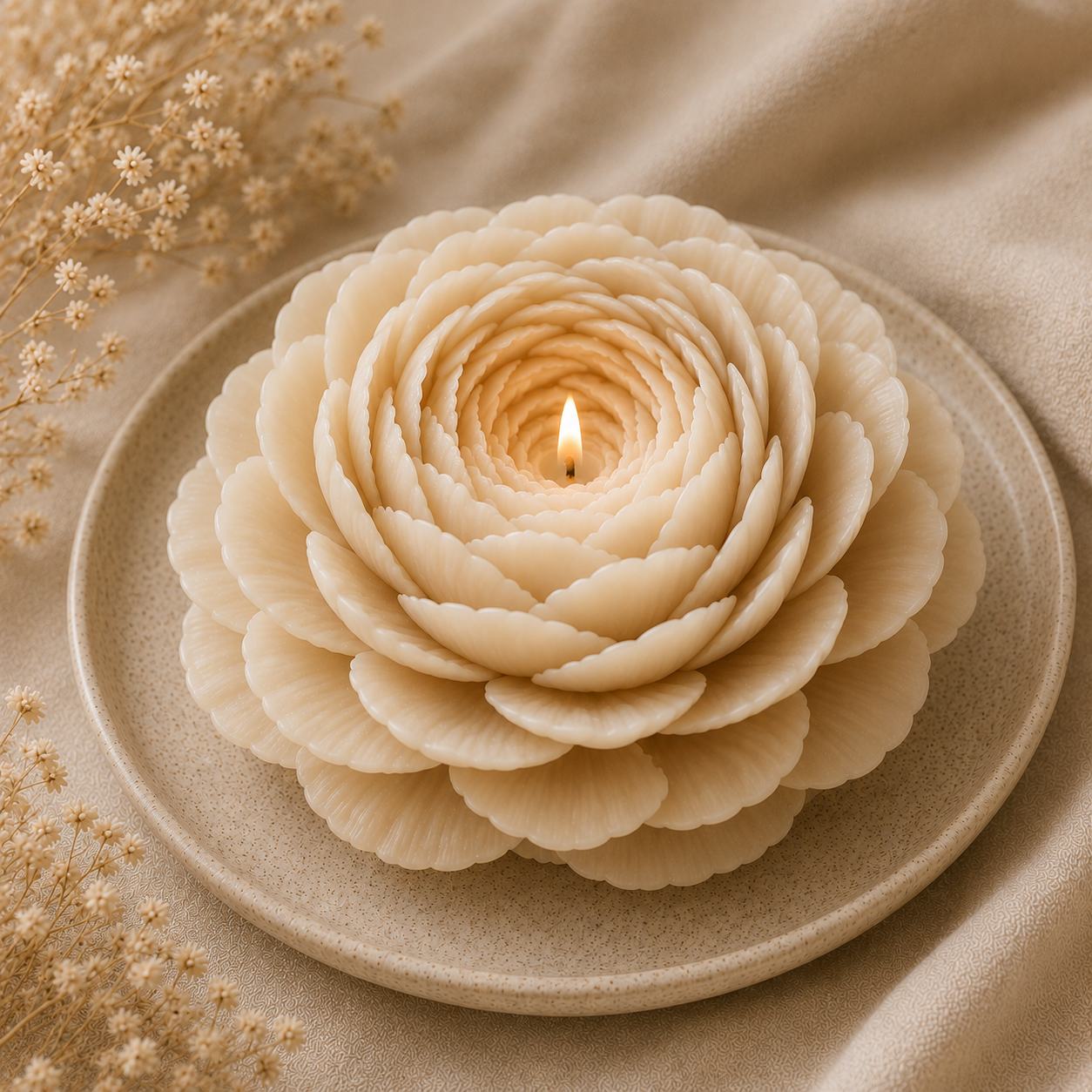 Flower Candle