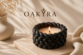 OAKYRA Braided Serenity Candle