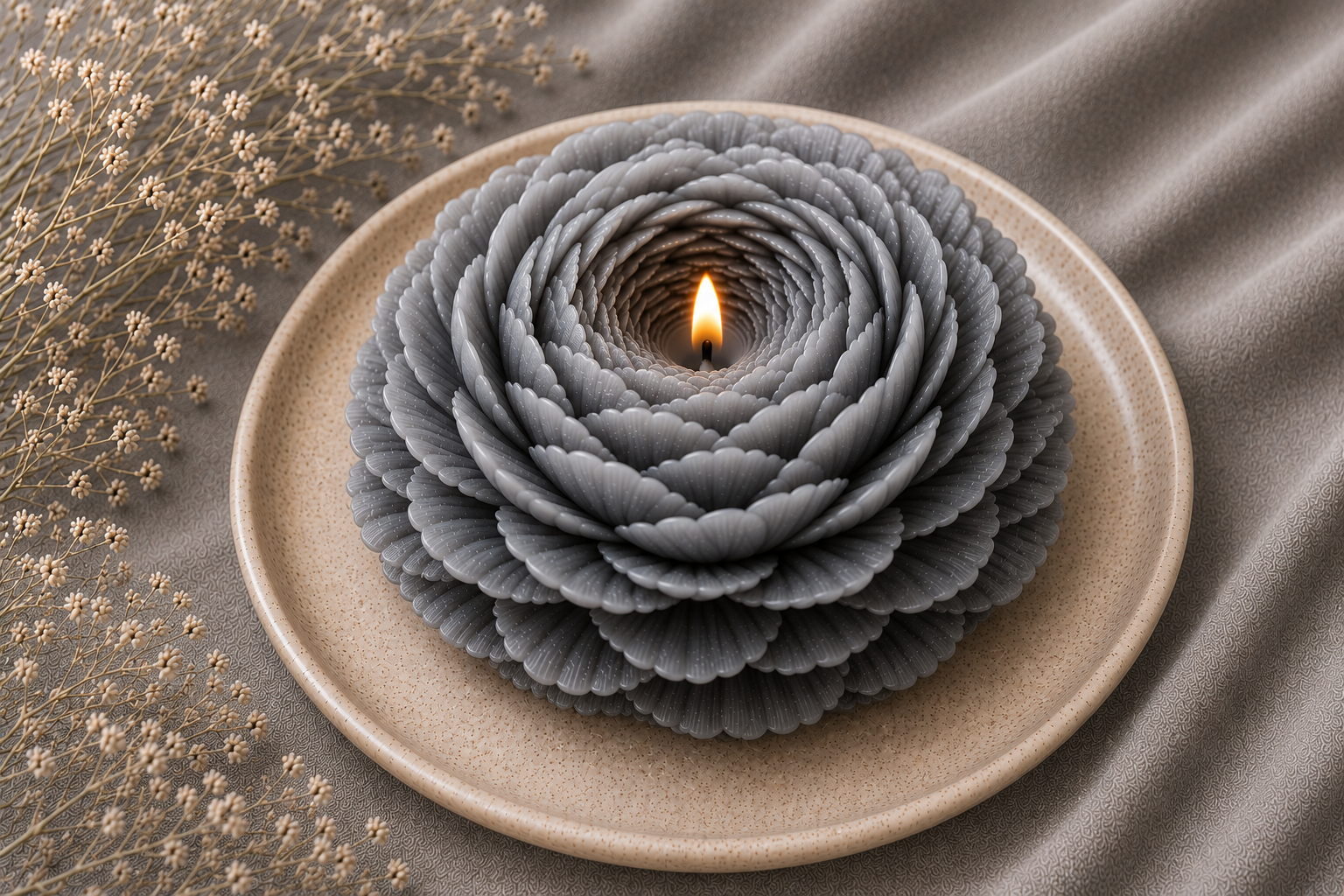 Flower Candle