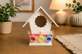 DIY Wooden Birdhouse Painting Kit – Creative Craft Set for Kids & Adults