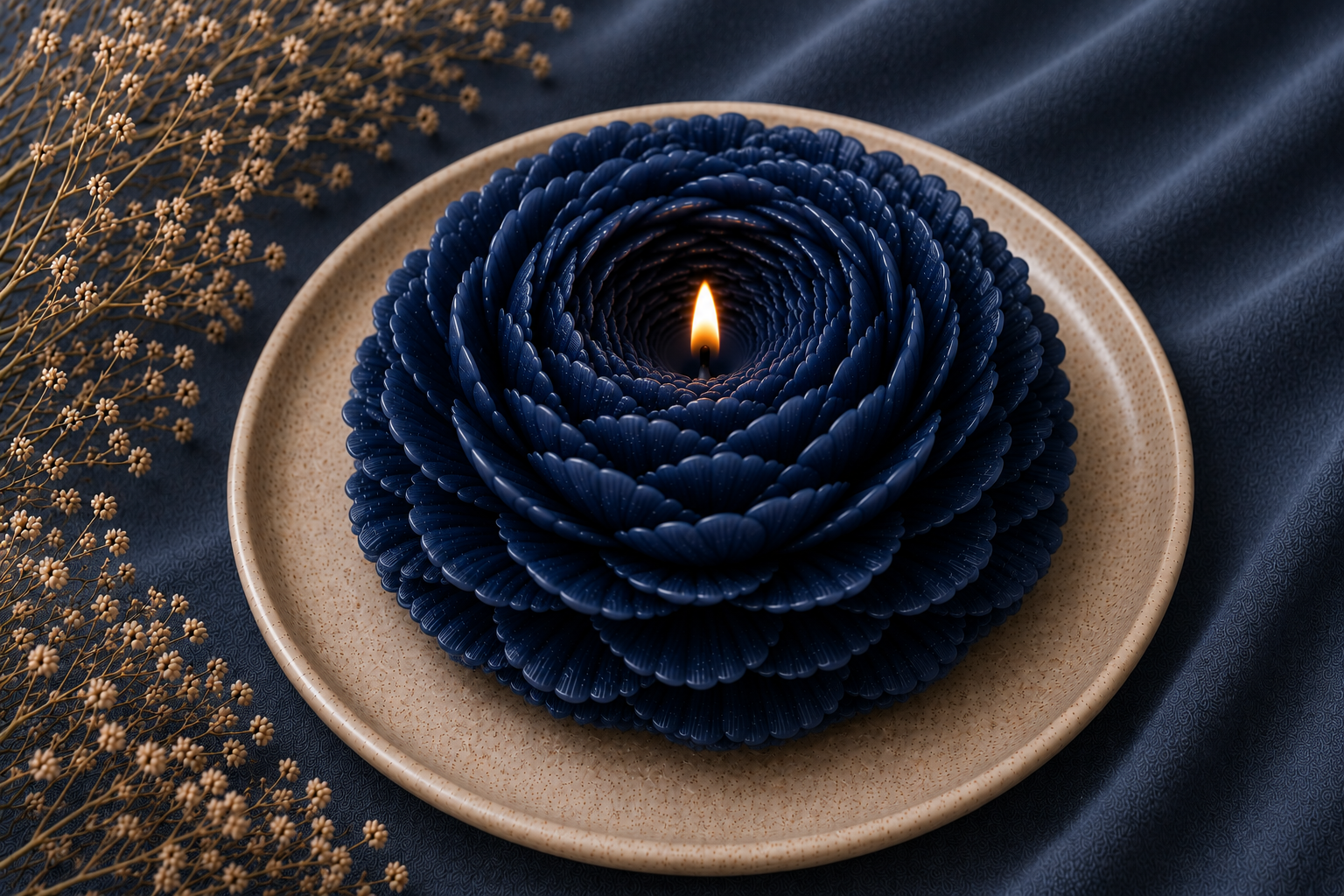 Flower Candle