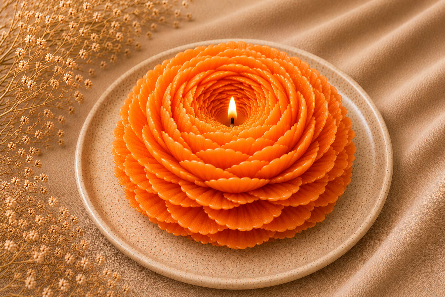 Flower Candle