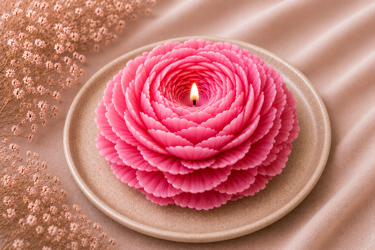 Flower Candle
