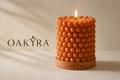 OAKYRA Bubble Pillar Candle