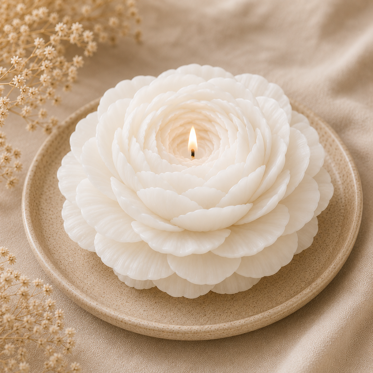 Flower Candle