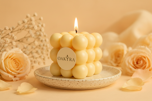 Bubble Cube Candle